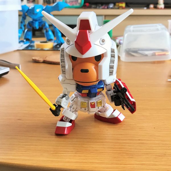 BABY MILO & RX-78-2 GUNDAM｜けいさんのガンプラ作品｜GUNSTA