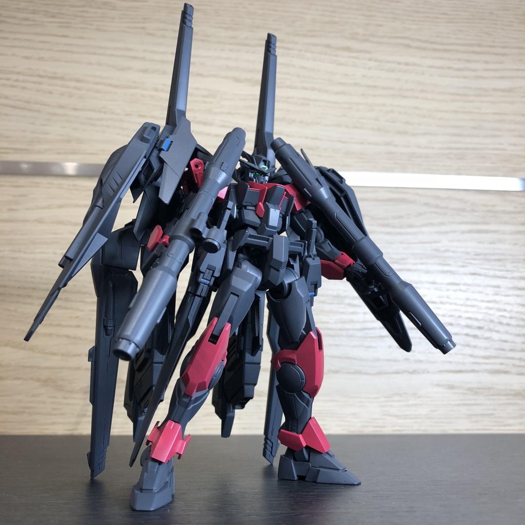 メインカラー。
スカーレッドに少しだけプレミアムレッドを調色しました。