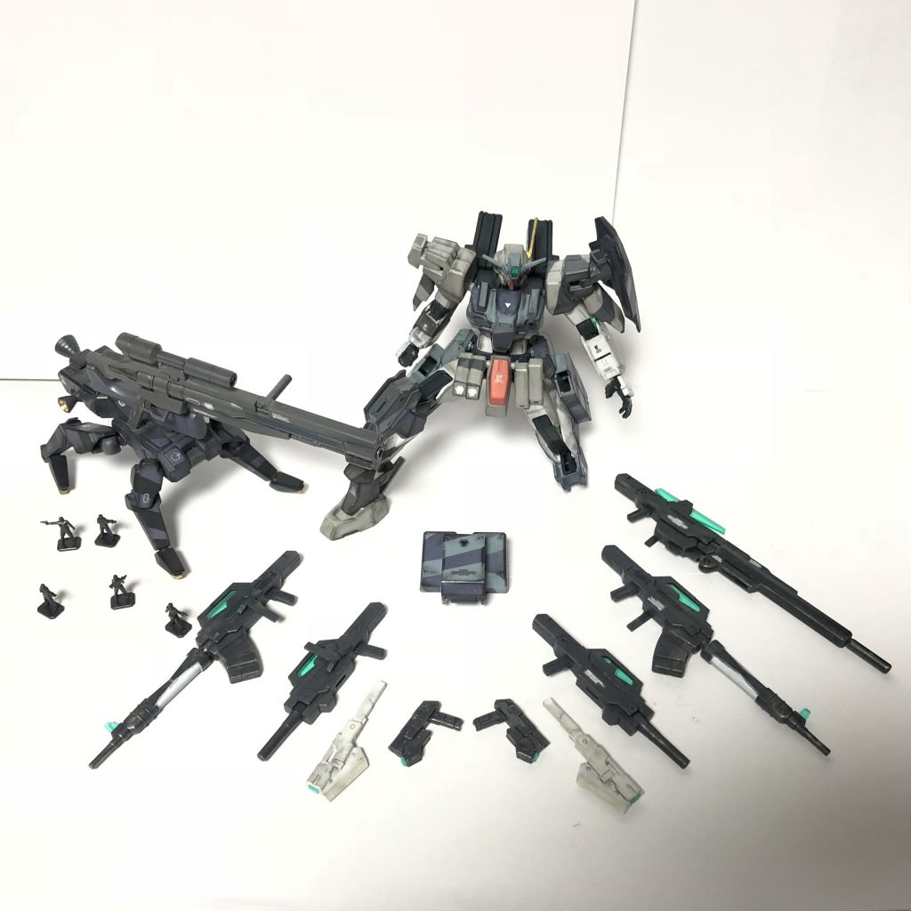 やってみたかったスタティックディスプレイ！付属品が多いとサマになるね！