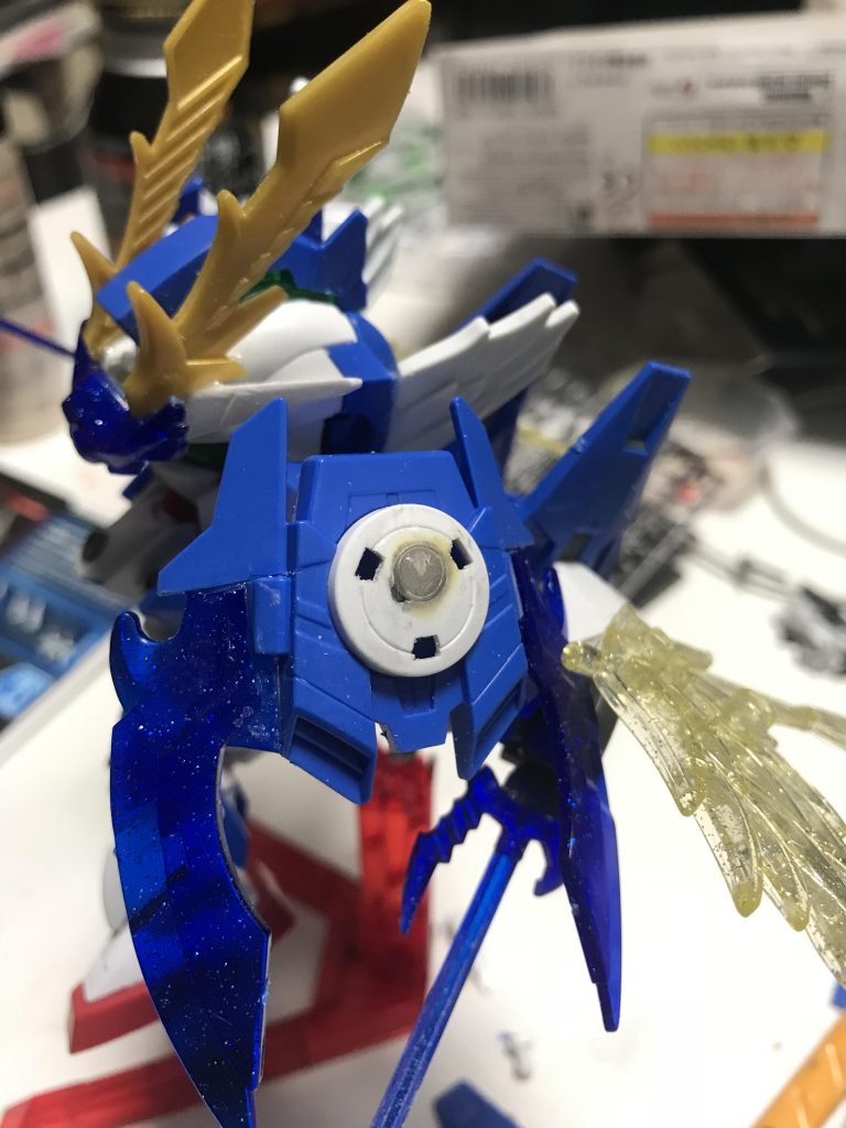 GNドライブにネオジムを使用、剣の装着に使います