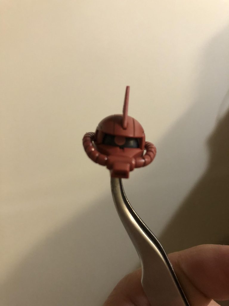 モノアイは付属シールです