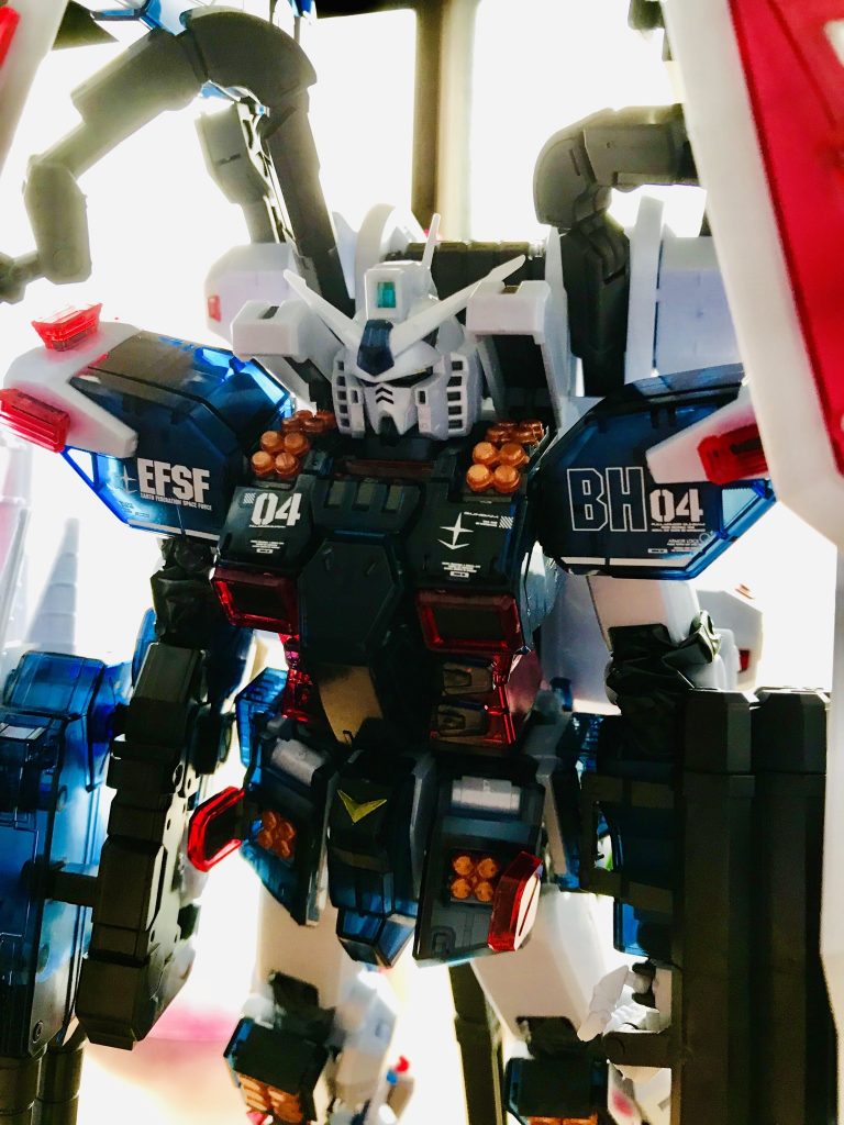 MGフルアーマーガンダム ハーフクリア–2枚目/制作者：ウッディ