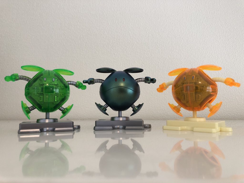 最後は、クリアーのハロと3ショット。