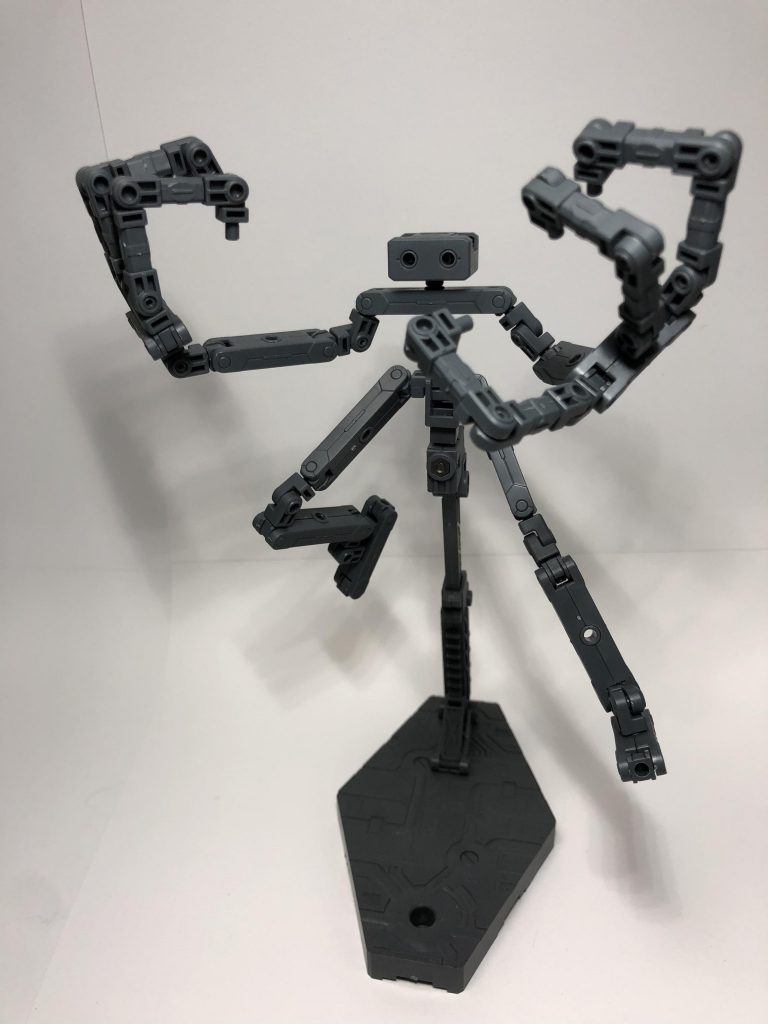 デストロイモード！
ガンプラの解体をしたい時やポージングの参考にしたい時に大活躍するよ！
ちょっと禍々しい気もするけど気のせいだよ！でもこのモードの時はガンボーくんじゃなくてガンさんって呼んでしまうよ！