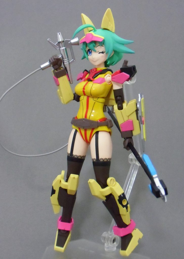 部分的にピンクを配色しました