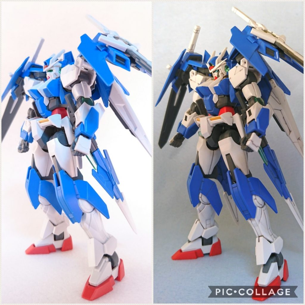 パチ組との比較。
前。