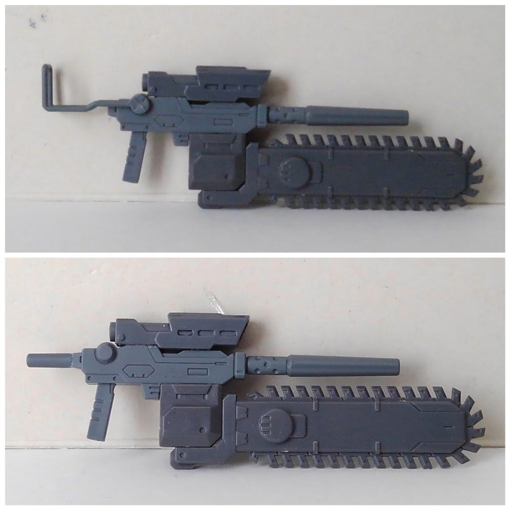 比較（銃剣装着時）