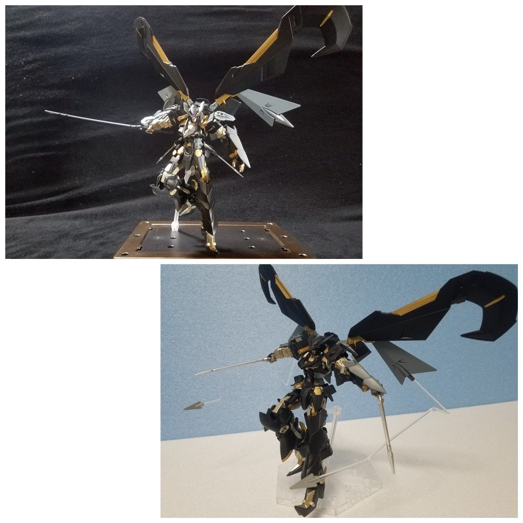 マントを外した状態
この形態が自分的には好きです(^-^)