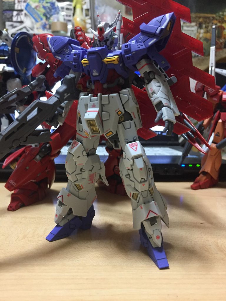 HGUC ムーンガンダム–5枚目/制作者：指切り抜刀斎(デザインナイフ)