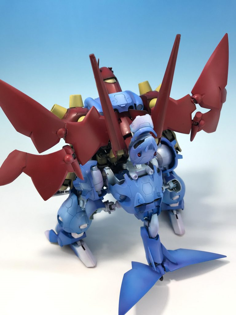 後ろはこんな感じ2。
ごく一部のパーツを一旦はずして付け直す必要がありますが、余剰はナシです。