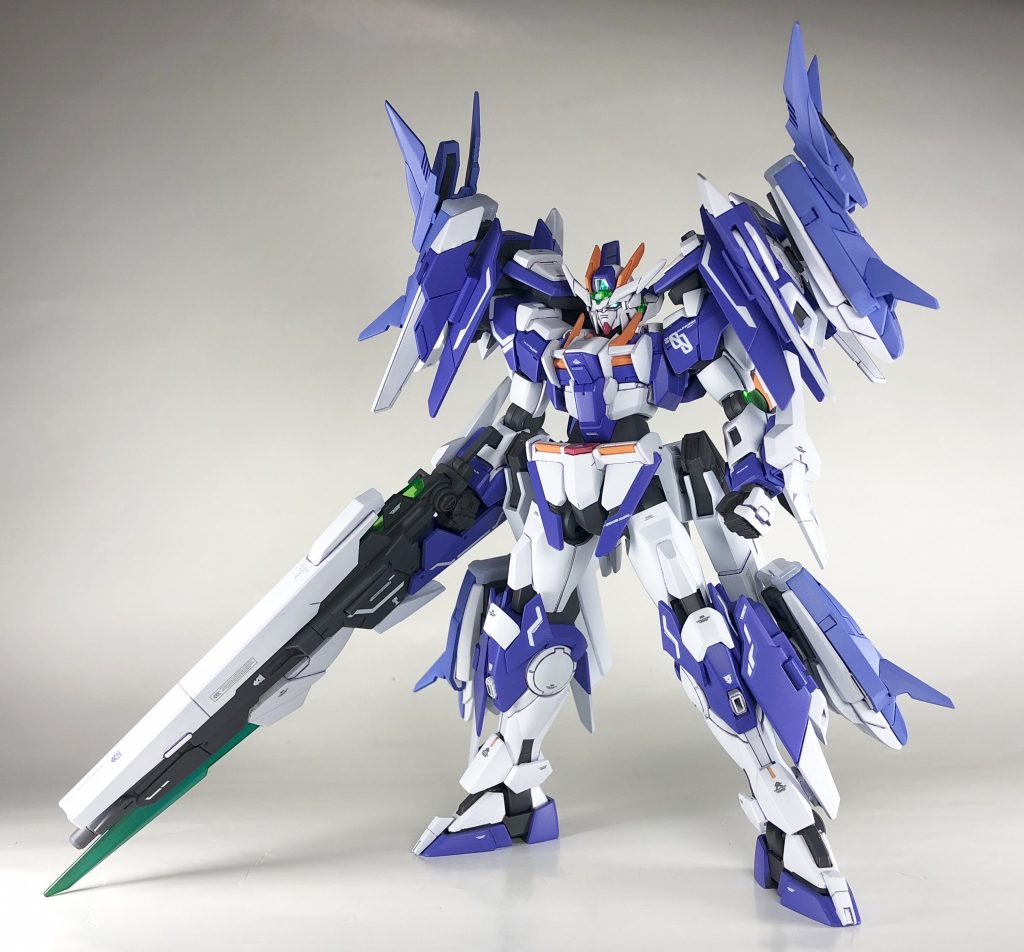 GN-0000VXS/GNHW-Bs ダブルオーガンダムエクシアス ブラスターフォース–2枚目/制作者:オカムラセイジ