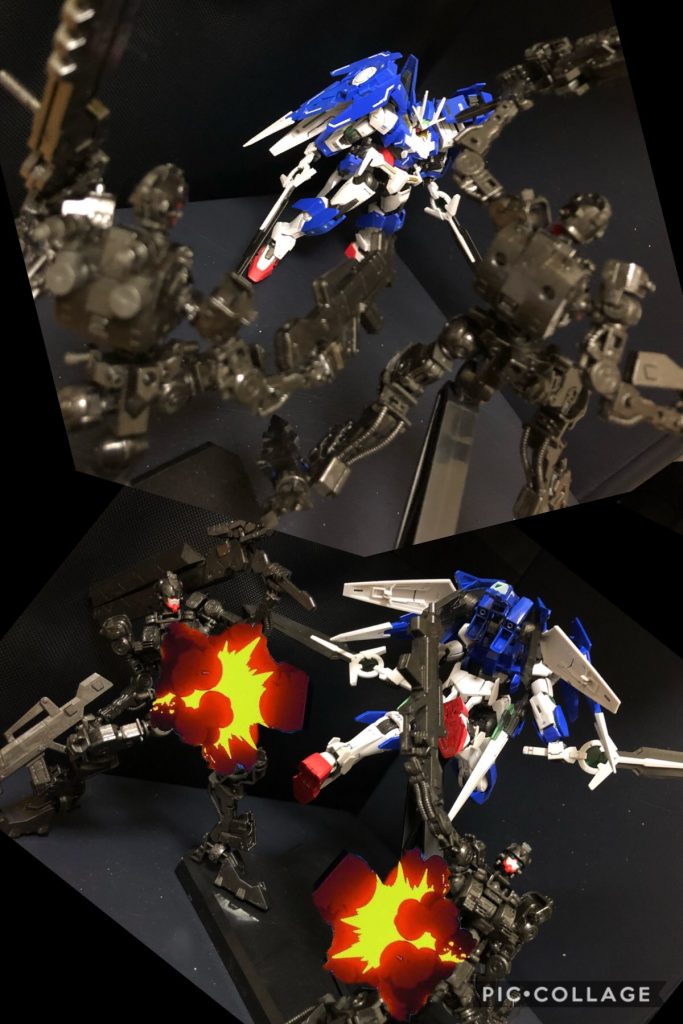 エース「.....。」
G「....ヲオオオオ.....!!」
里虎「なに!瞬時に2機を!?ちっ、こんなところで!お宝を前にやらせるもんか!」