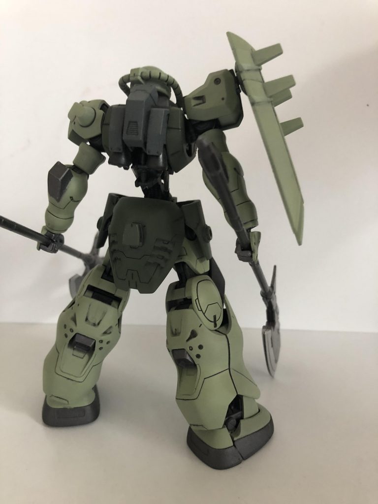 バックショット。
シンプル〜wだけどザクって感じがしなくも無い?w