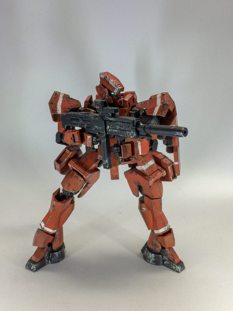 ライフルはジェスタの物を拝借しました