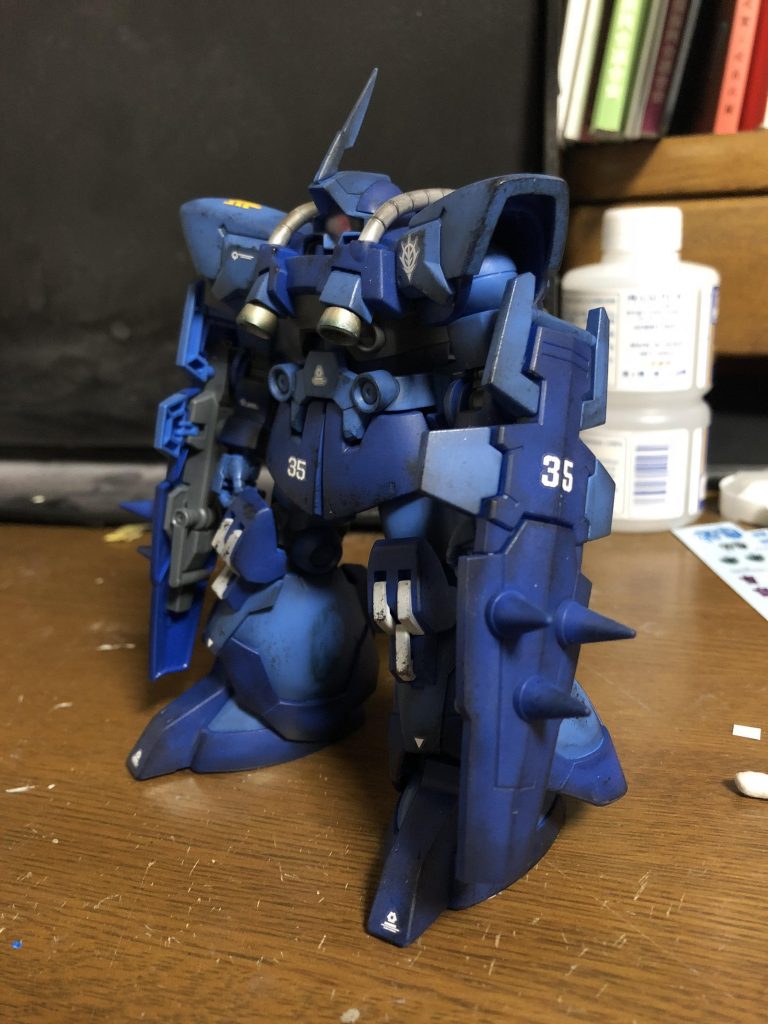 ドムR35〜初めてのシャドウ吹き〜–2枚目/制作者:@2926Lacie