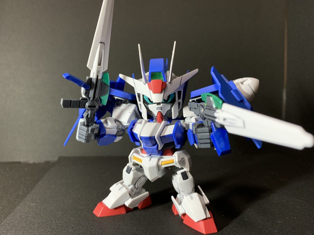 まずはエースじゃないダブルオーダイバー形態から。