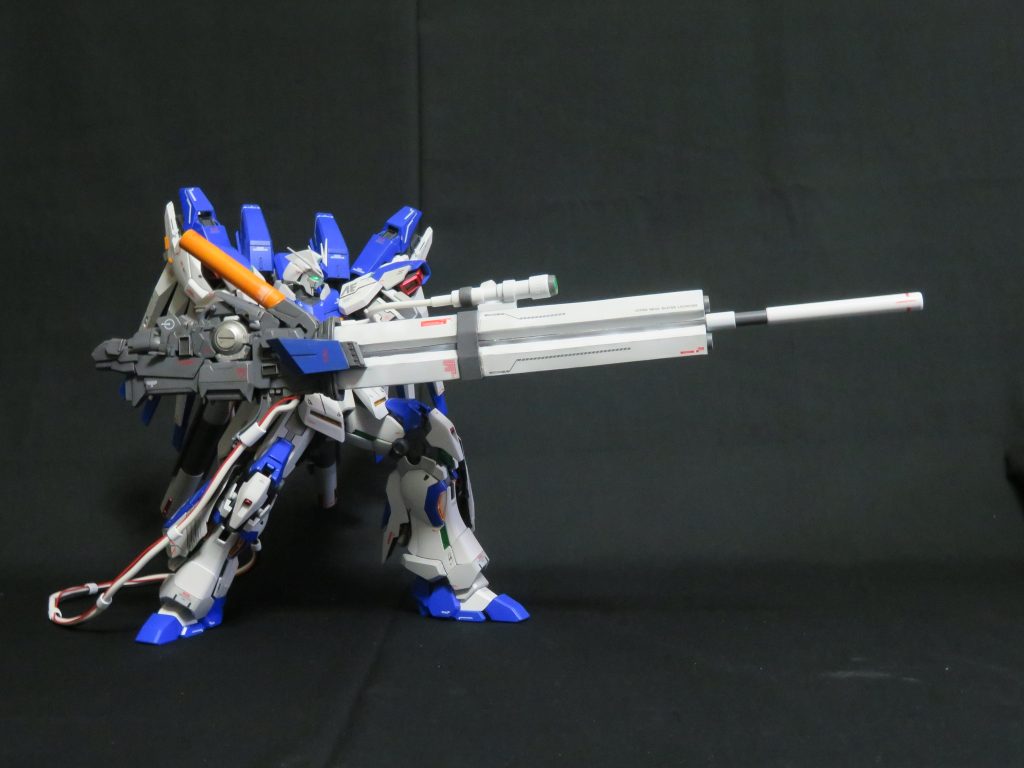 勢いで制作した大物武装  サイドビュー