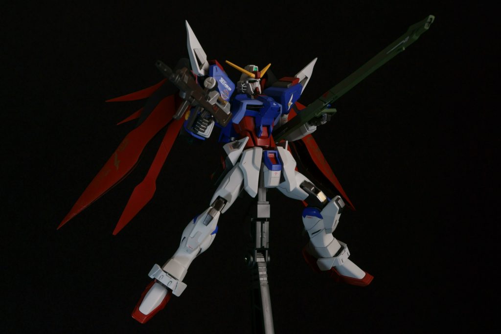 ビーム砲もソード同様の長さに延長工作をしています。