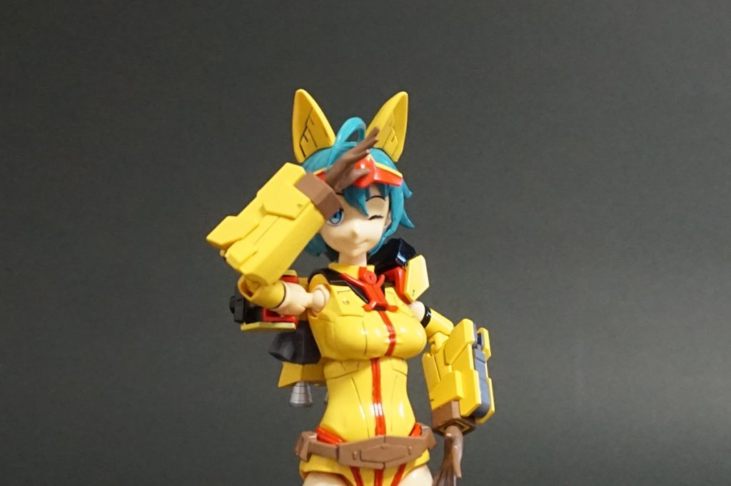 ウインク顔もなかなか・・・