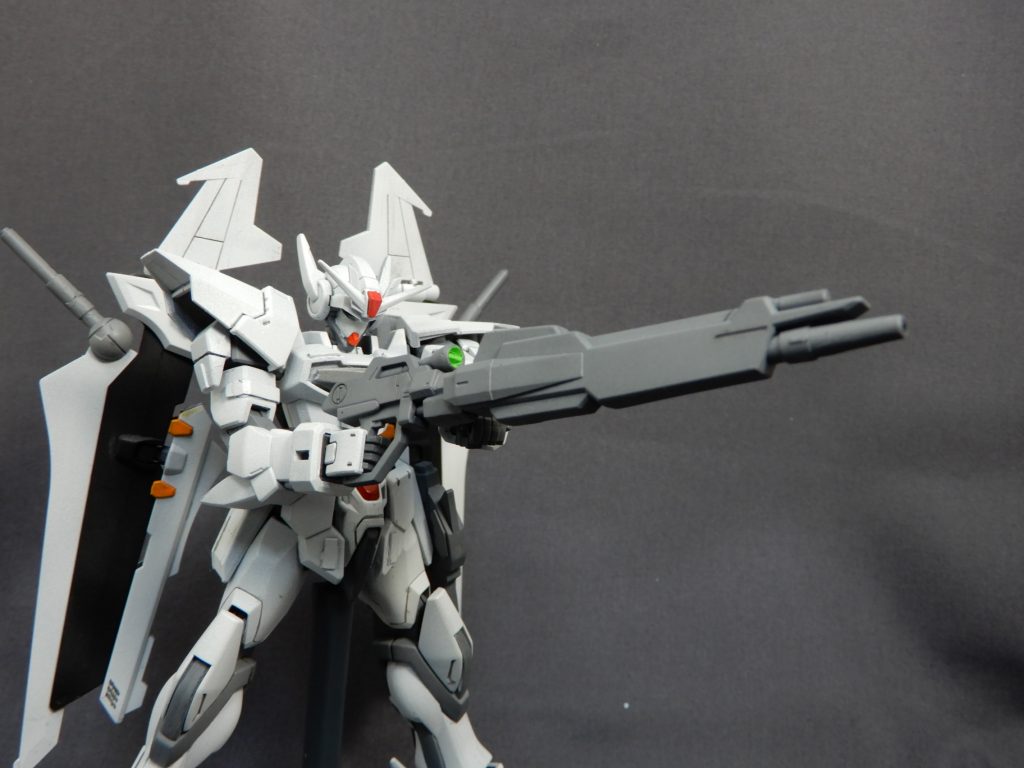 パワードアームズのパーツを取り付けロングライフル化