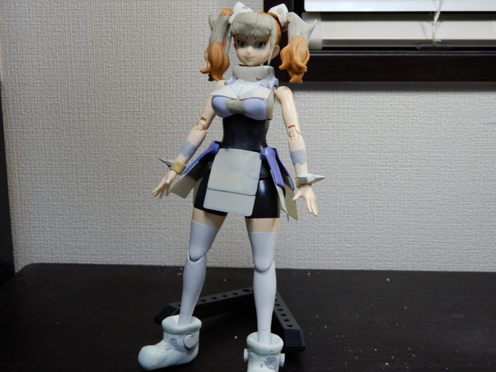 加工後　パテやプラ板でそれっぽく