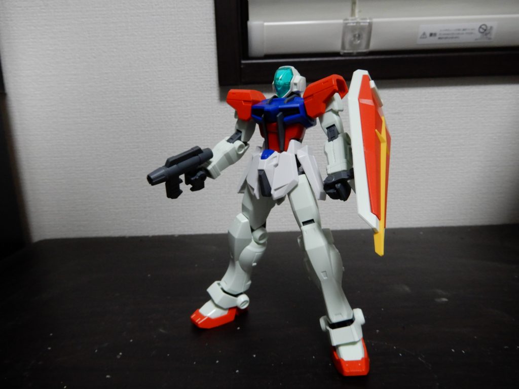 パーツ配分はこんな感じ　胴体がストライク　それ以外はGMGMです