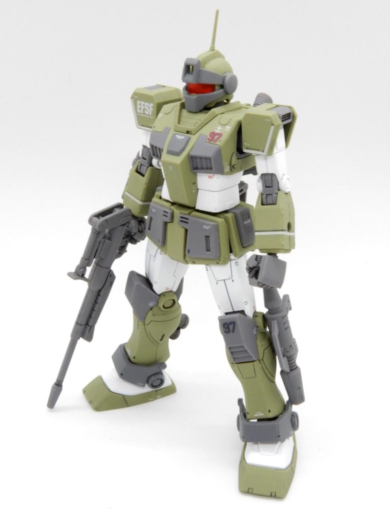 マーキングはキット付属のシールを全部PCでトレースしてデカール化しました。少なくともフチはそこそこ気にならなくなる。