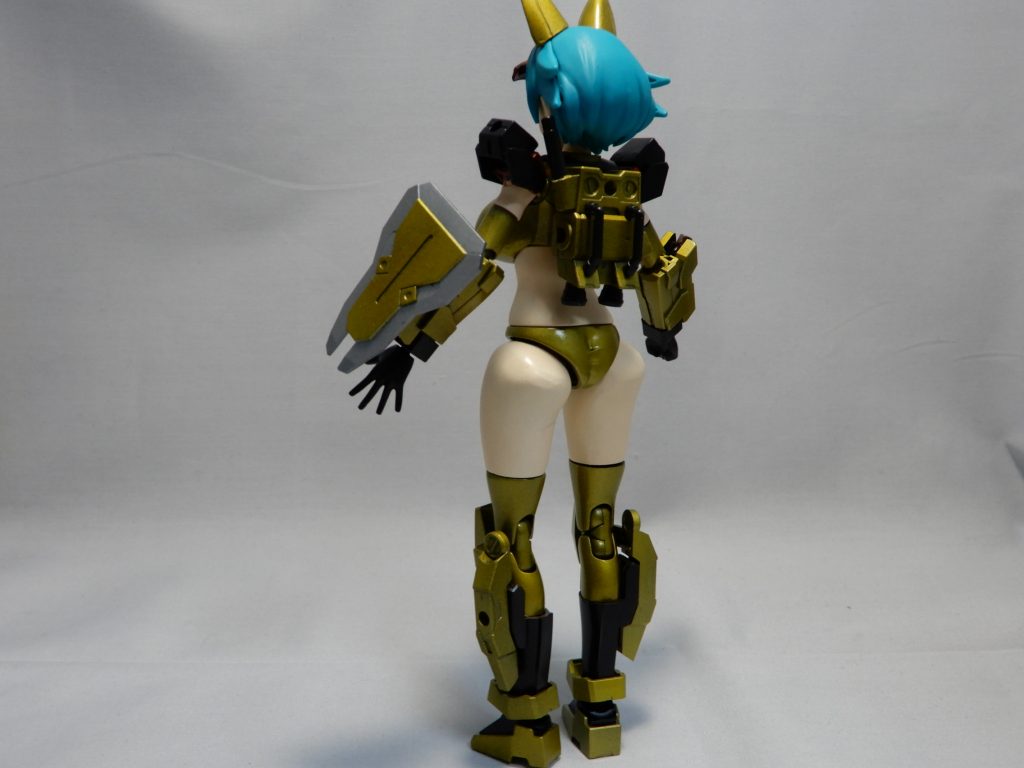 後ろ姿　お腹・腰・太ももは、ういにんぐふみなの物をに変更。