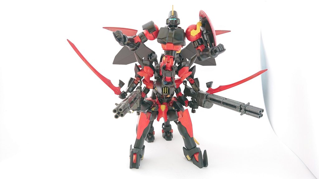 ダブルガドリンガン
Mgのユニコーンガンダムから調達しました