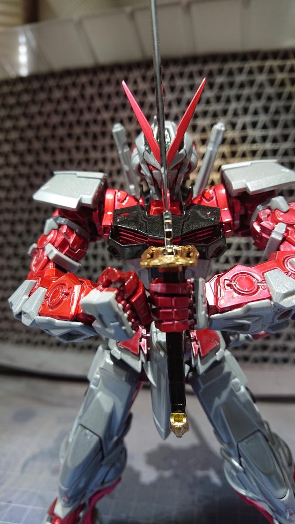 「悪・即・斬」 

のポーズです。
「悪・即・斬」それが俺たち(新撰組と人斬り)がただ一つ共有した真の正義のはず！