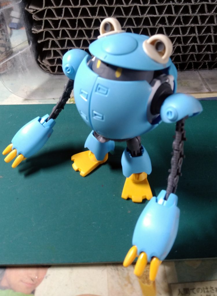 ハロプロ好きの自分が、ハロメン意識して制作してみました。
第一弾はカエル好きのカントリーガールズ、山木梨沙ちゃん。
今後は一応、カントリーガールズのメンバーを意識(と言ってもメンバーカラーぐらい?)して、制作予定です。