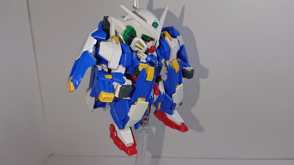 使用したガンプラ
HG アヴァランチエクシアダッシュ
SDEX ガンダムエクシア
脚がガチムチになりましたが上手く纏まったと自画自賛しております!