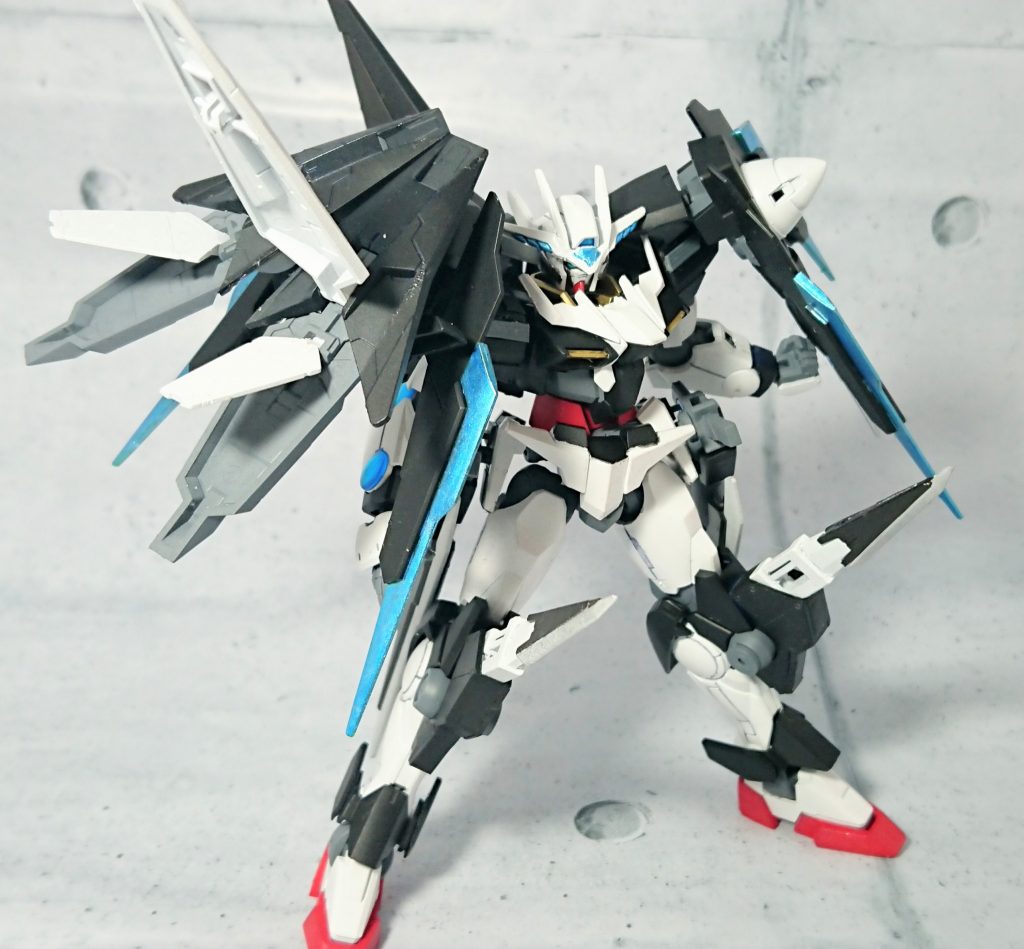 GNマルチプルユニット
GNフィールド、GNステルスフィールド、そして粒子加速スラスターとして使えるマルチユニット。