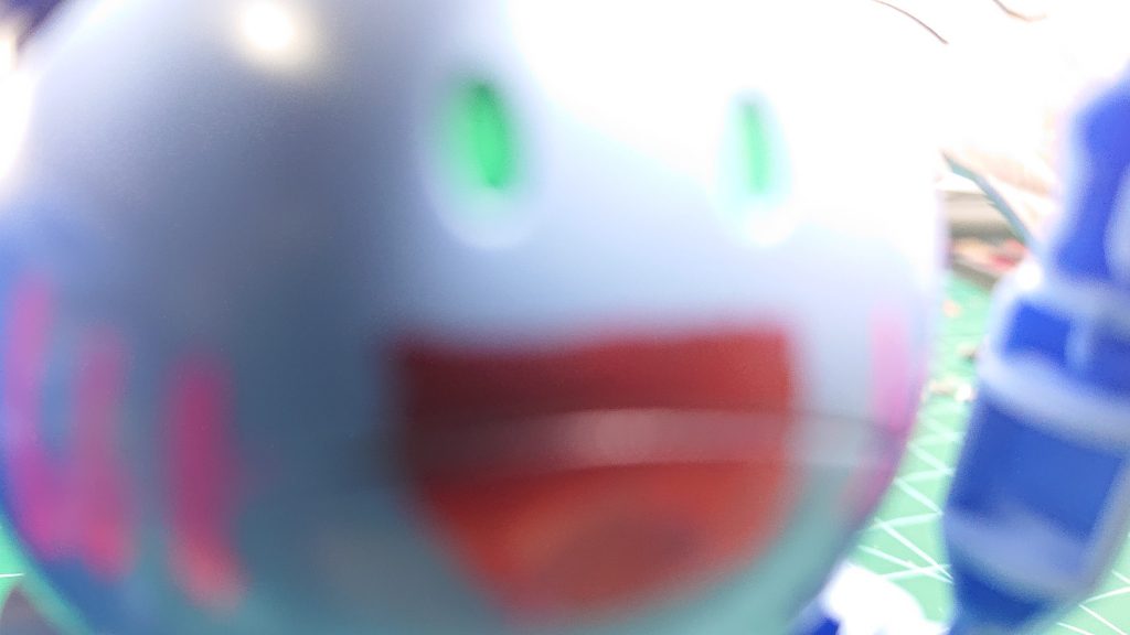 ギミックは特にないのでドアップ

素敵なぼやけですねo(^o^)o

そんなこんなで閲覧ありがとうございましたm(__)m

一緒にガンプラを作れるって楽しいですね(((o(*ﾟ∀ﾟ*)o)))