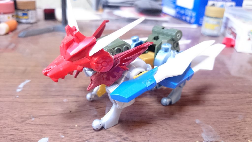 基本的にミキシング。たまにプラ板とパテ