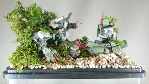 ミニジオラマ 「戦いの記憶」