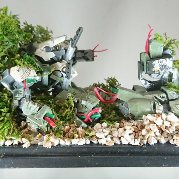 ミニジオラマ 「戦いの記憶」