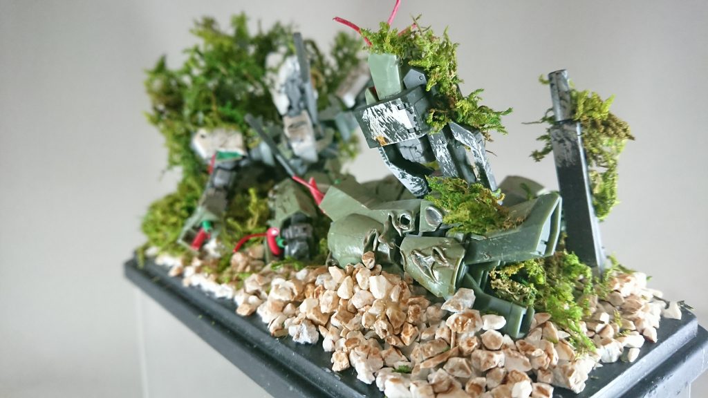 ミニジオラマ 「戦いの記憶」–2枚目/制作者：イングラム