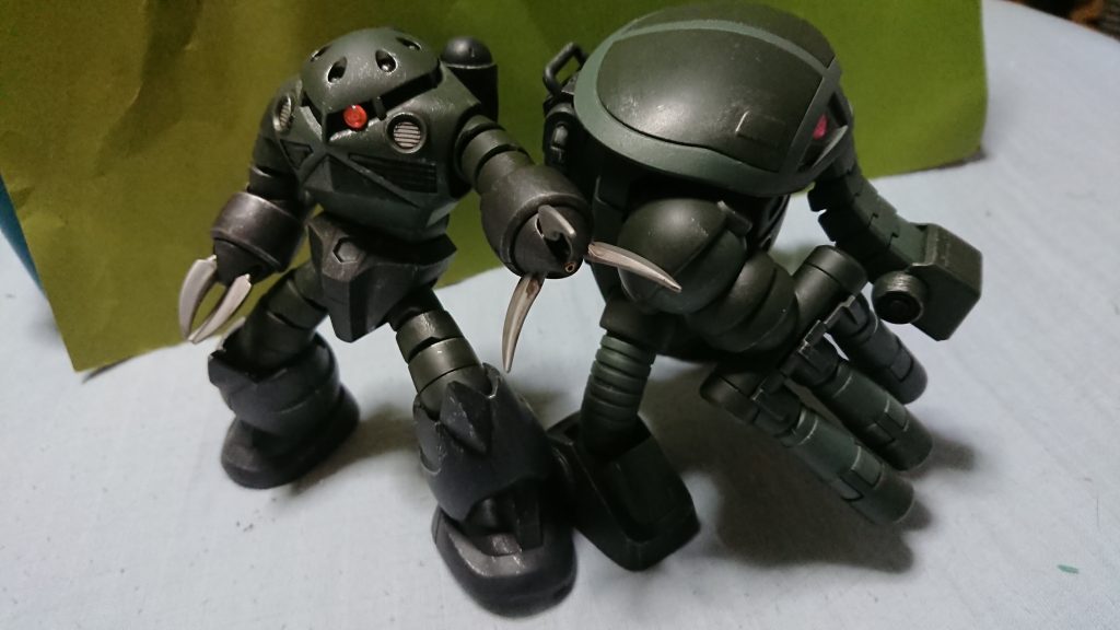 〜ジュアッグを添えて〜
色を緑にしたのは現在ファレホが三色しか無いから
別にこの色に拘りがある訳では無いです(ヾノ・∀・`)