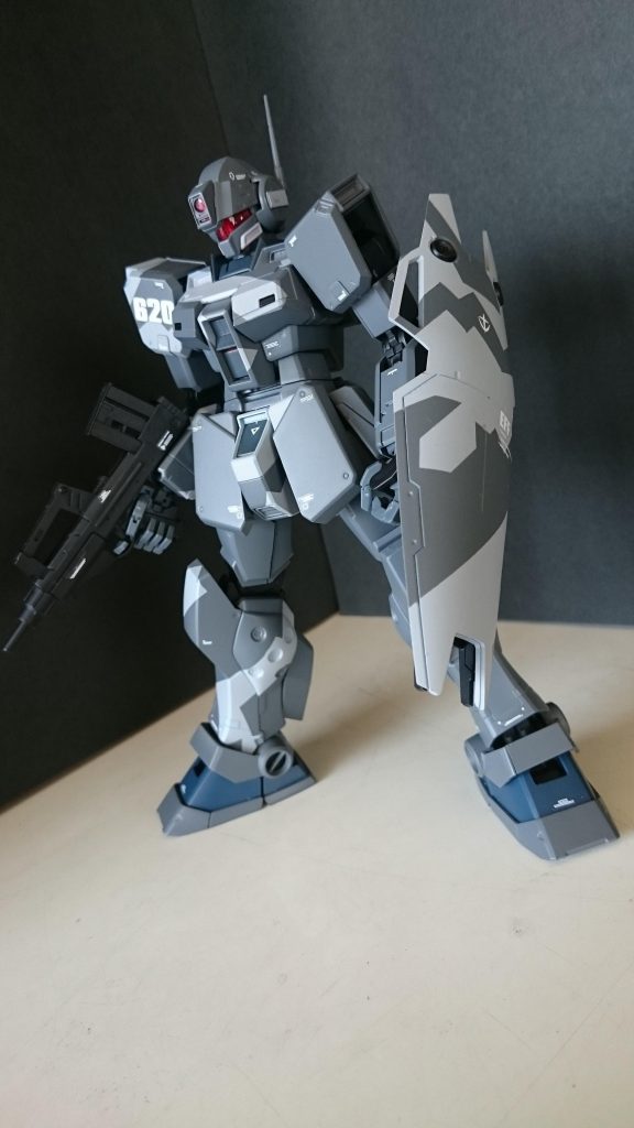 ジムスナイパーⅡ(シャイアン基地スプリッター迷彩)–2枚目/制作者：ヒロ