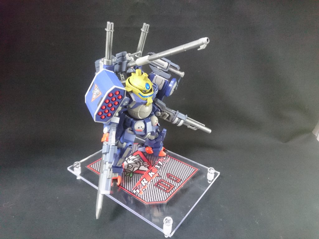 長距離砲撃による奇襲・拠点制圧
砲撃態勢では他の兵装が使えず、隙きだらけになる為、護衛同行時、もしくは奇襲長距離砲撃時のみ使用