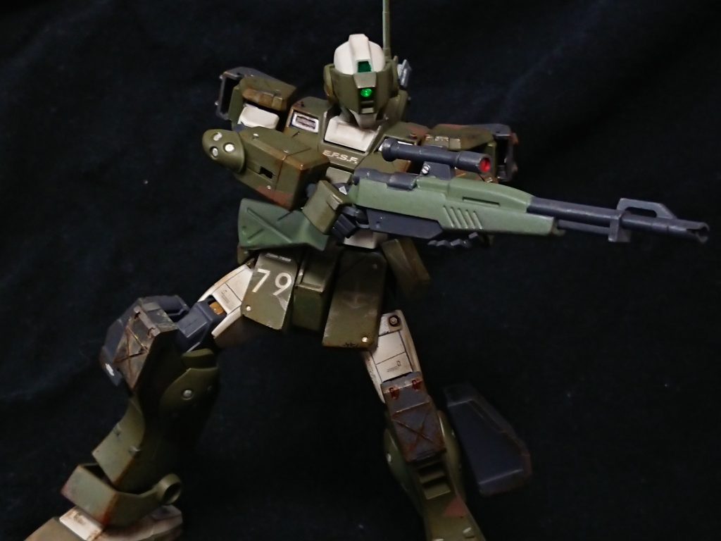 スナイパーライフル
実弾のライフルは環境にされにくく使い勝手が良い。