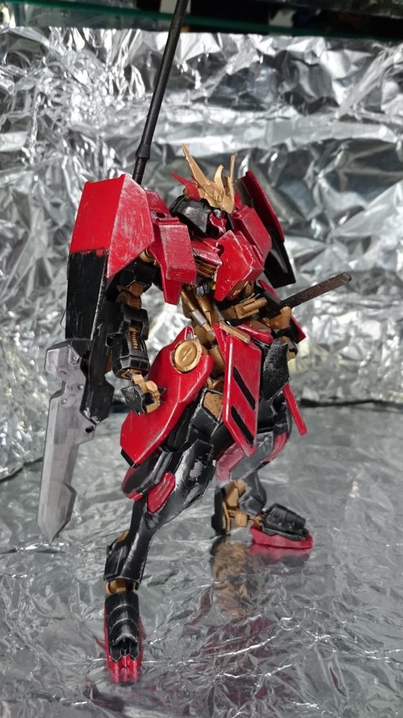 塗装が上手くいかなかったのでドライブラシで誤魔化しました