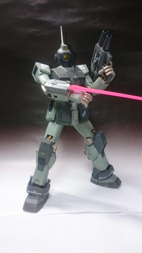 近接戦闘モード。やっぱりこの機体ってスナイピング特化ではなくオールラウンダーな機体ですよね〜。ご観覧ありがとうございましたm(_ _)m