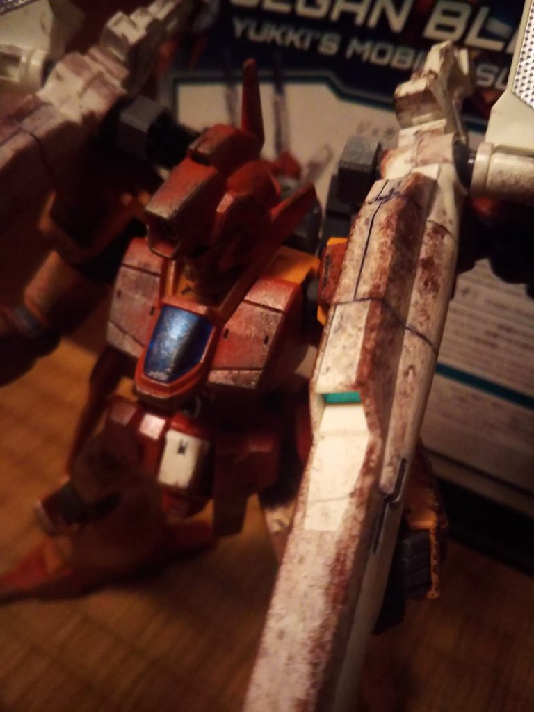 ツインサテライトキャノンは強めに汚しを