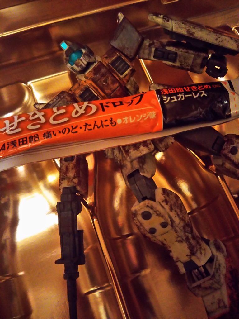 制作途中で風邪をひきましたw