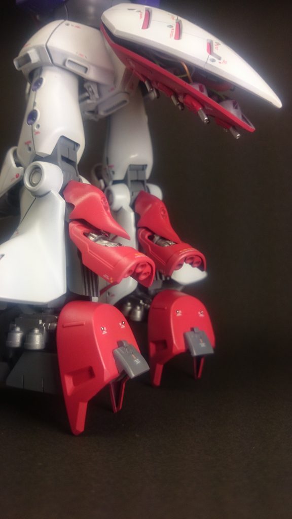 フライルーの肩でハイヒール化です。