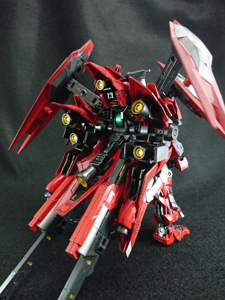 バックショット
このバーニア盛り盛りの後ろ姿がやりたかった