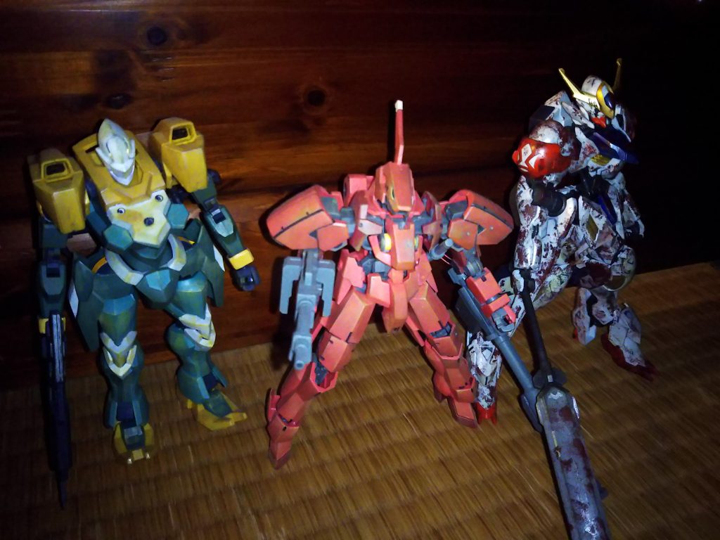 時期は違うけど他の鉄華団系MSと