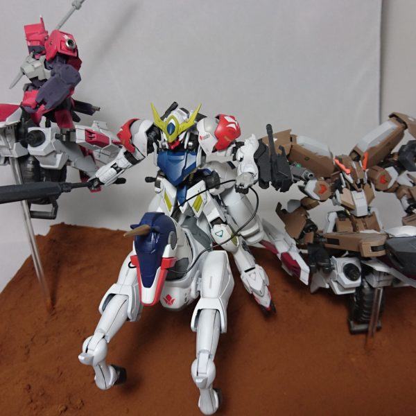 HGIBO ガンダムバルバトスルプス ガンダムグシオンリベイクフルシティ 